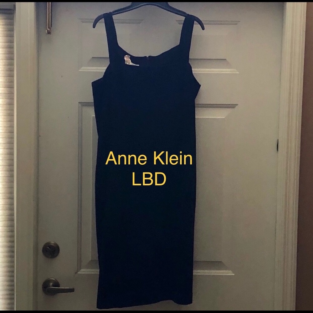 Anne Klein II Wool Crepe LBD